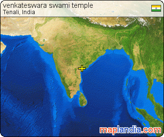 venkateswara swami temple satellite map