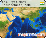 # 14 Priya Colony satellite map