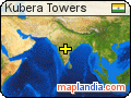 Kubera Towers satellite map