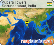 Kubera Towers satellite map