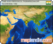 TIME KIDS PRESCHOOL PADMARAONAGAR  satellite map