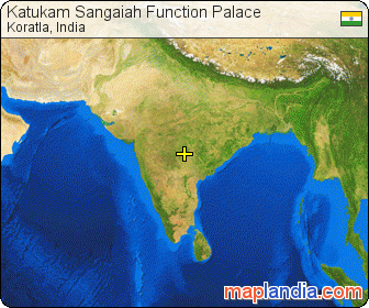 Katukam Sangaiah Function Palace satellite map