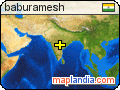 baburamesh satellite map