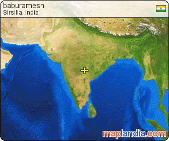 baburamesh satellite map
