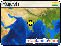 Rajesh satellite map