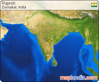 Rajesh satellite map