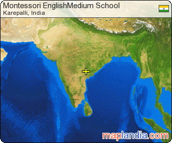 Montessori EnglishMedium School satellite map