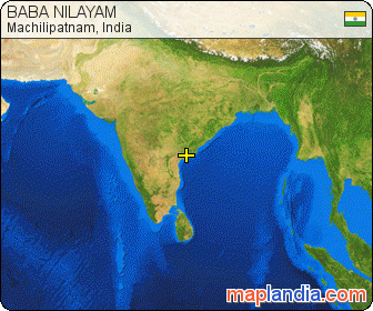 BABA NILAYAM satellite map