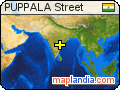 PUPPALA Street satellite map