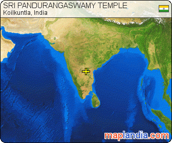 SRI PANDURANGASWAMY TEMPLE satellite map