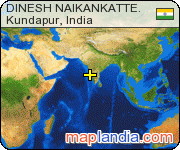 DINESH NAIKANKATTE. satellite map