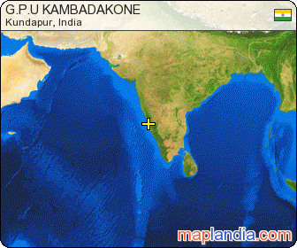 G.P.U KAMBADAKONE satellite map