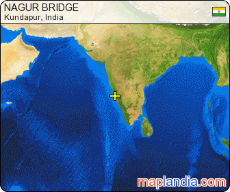 NAGUR BRIDGE satellite map