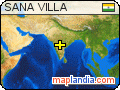 SANA VILLA satellite map