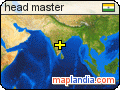 head master satellite map