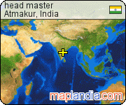 head master satellite map