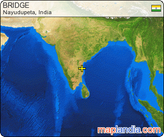 BRIDGE satellite map