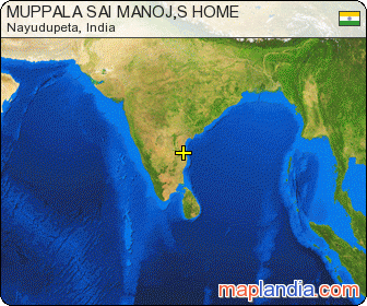 MUPPALA SAI MANOJ,S HOME satellite map