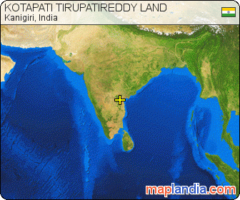 KOTAPATI TIRUPATIREDDY LAND satellite map