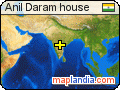 Anil Daram house satellite map
