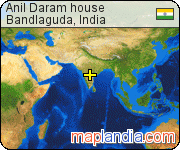Anil Daram house satellite map