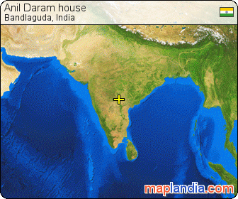 Anil Daram house satellite map