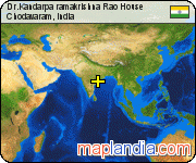 Dr.Kandarpa ramakrishna Rao House satellite map