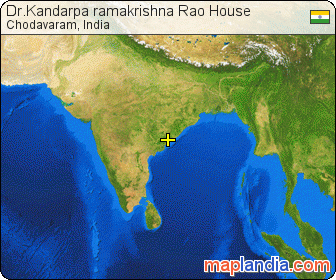 Dr.Kandarpa ramakrishna Rao House satellite map