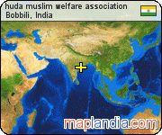 huda muslim welfare association satellite map