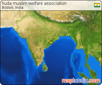 huda muslim welfare association satellite map