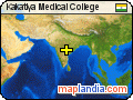 Kakatiya Medical College satellite map