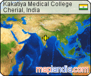 Kakatiya Medical College satellite map