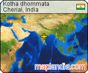 Kotha dhommata satellite map