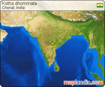 Kotha dhommata satellite map