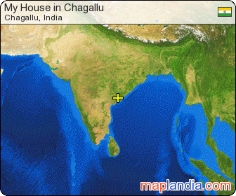 My House in Chagallu satellite map
