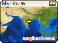 My House satellite map