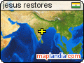 jesus restores's map homepage