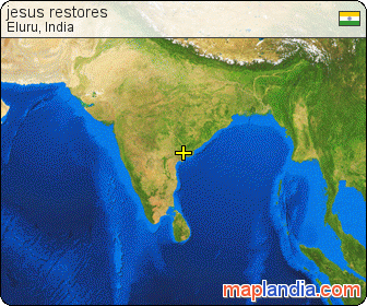 jesus restores's map homepage