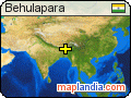 Behulapara satellite map