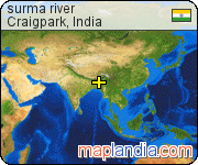 surma river satellite map
