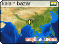 kalain bazar satellite map