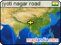 jyoti nagar road satellite map