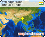 jyoti nagar road satellite map