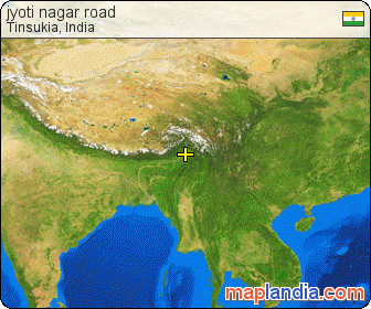 jyoti nagar road satellite map