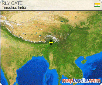 RLY GATE satellite map