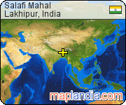 Salafi Mahal satellite map