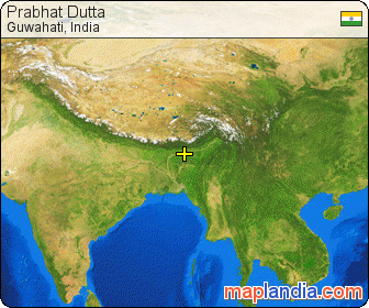 Prabhat Dutta satellite map