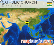 CATHOLIC CHURCH satellite map