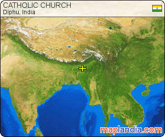 CATHOLIC CHURCH satellite map