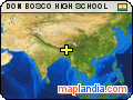 DON BOSCO HIGH SCHOOL satellite map